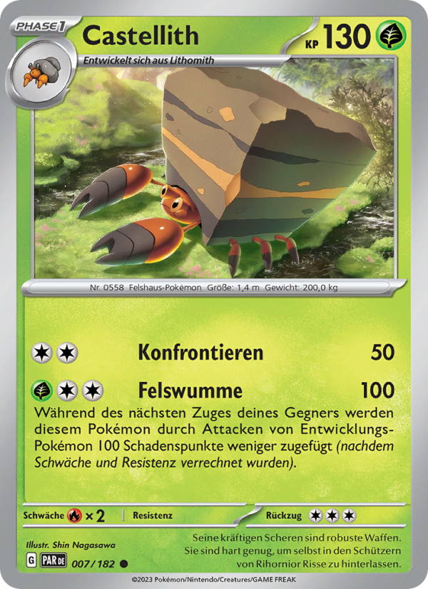 Castellith Pokémon TCG cards