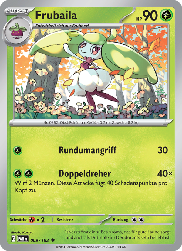 Frubaila Pokémon TCG cards