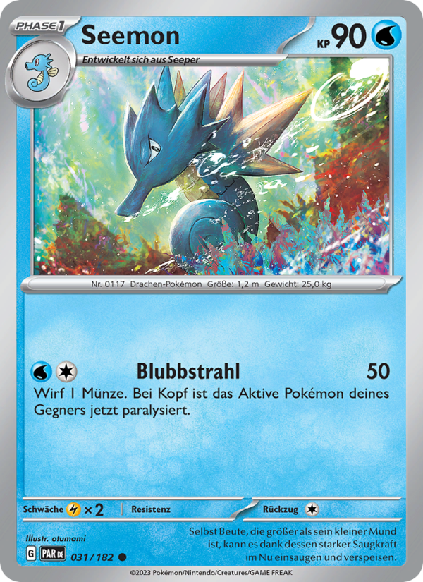 Seemon Pokémon TCG cards