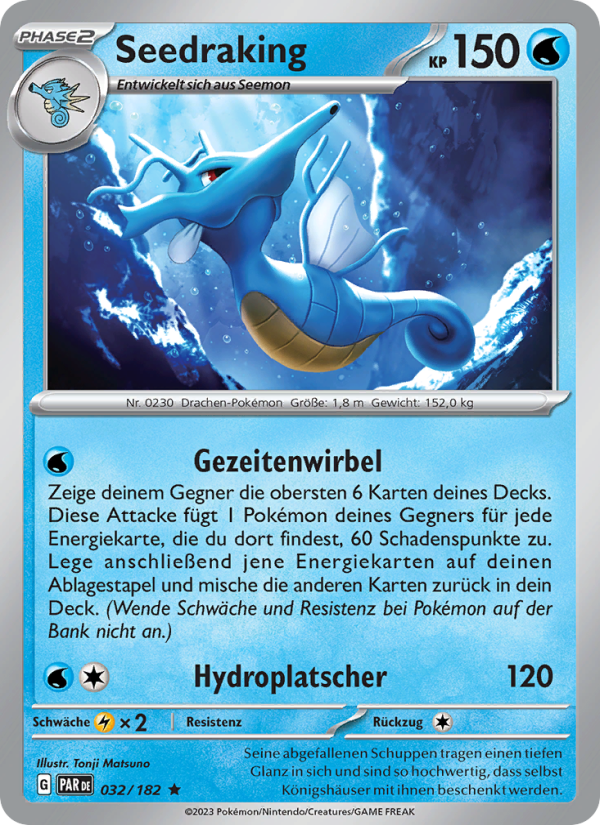 Seedraking Pokémon TCG cards