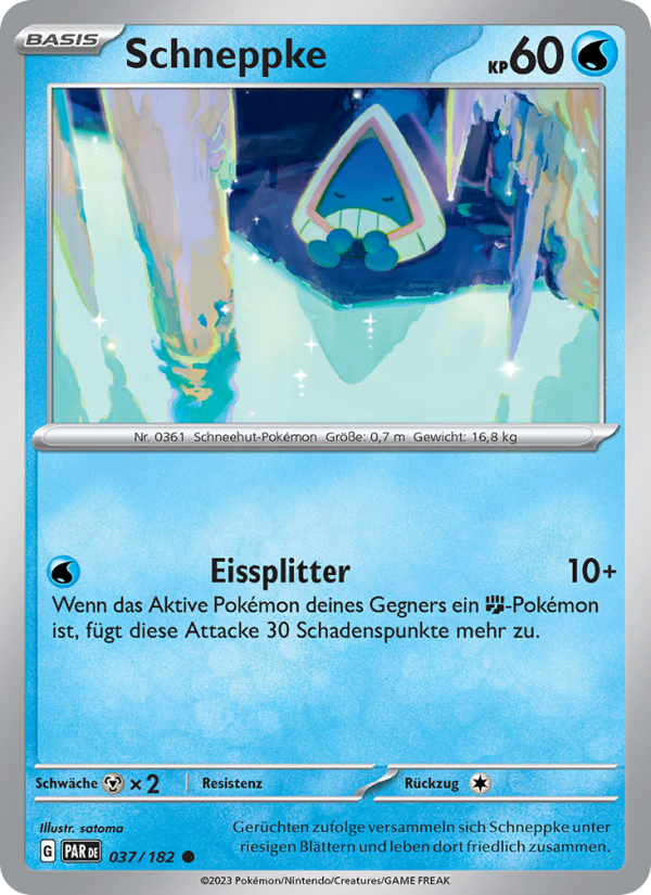 Schneppke Pokémon TCG cards