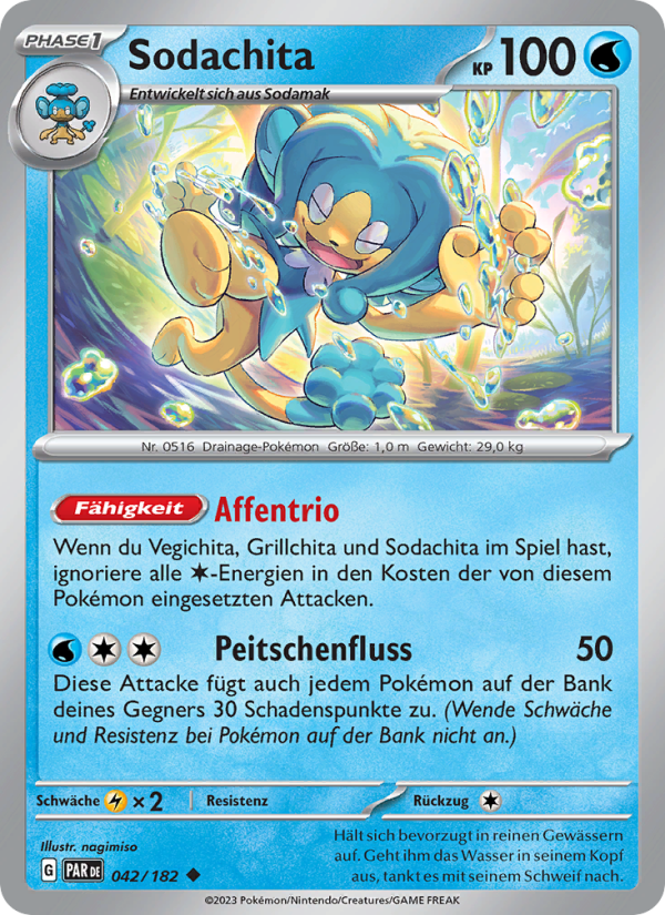 Sodachita Pokémon TCG cards