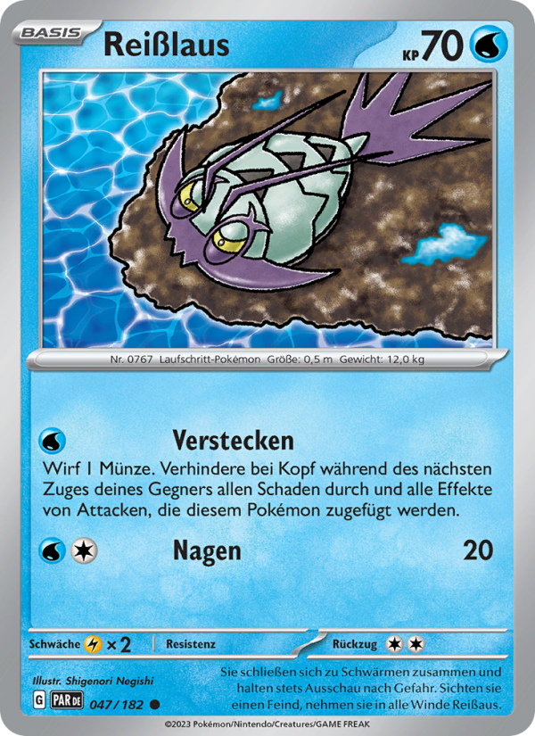 Reißlaus Pokémon TCG cards