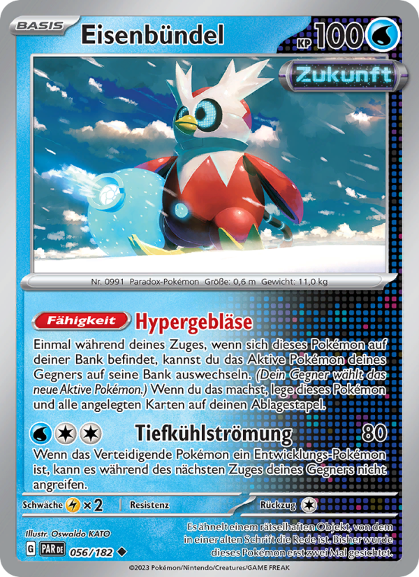 Eisenbündel Pokémon TCG cards