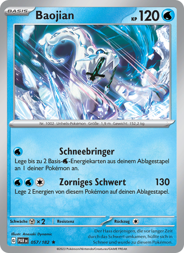 Baojian 057 — Paradoxrift (German Pokémon TCG card)
