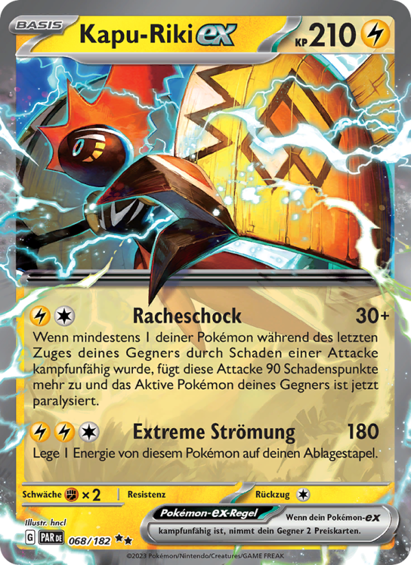 Kapu-Riki-ex 068 — Paradoxrift (German Pokémon TCG card)