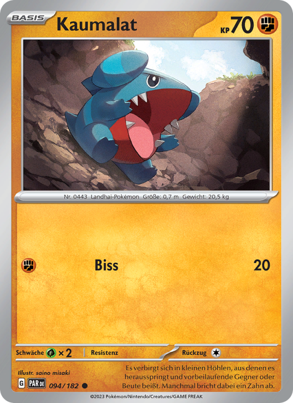 Kaumalat 094 — Paradoxrift (German Pokémon TCG card)