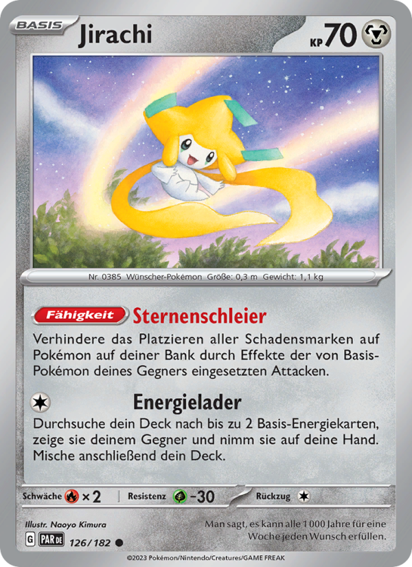 Jirachi 126 — Paradoxrift (German Pokémon TCG card)