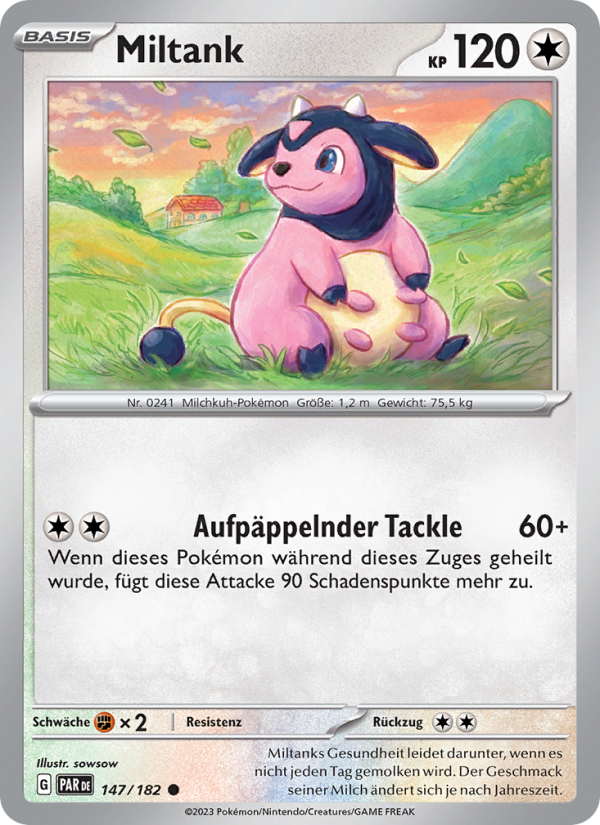Miltank 147 — Paradoxrift (German Pokémon TCG card)