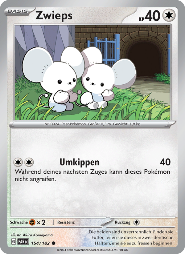 Zwieps 154 — Paradoxrift (German Pokémon TCG card)