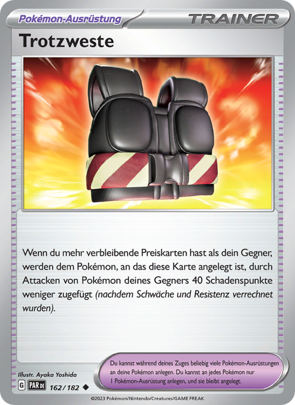Trotzweste 162 — Paradoxrift (German Pokémon TCG card)