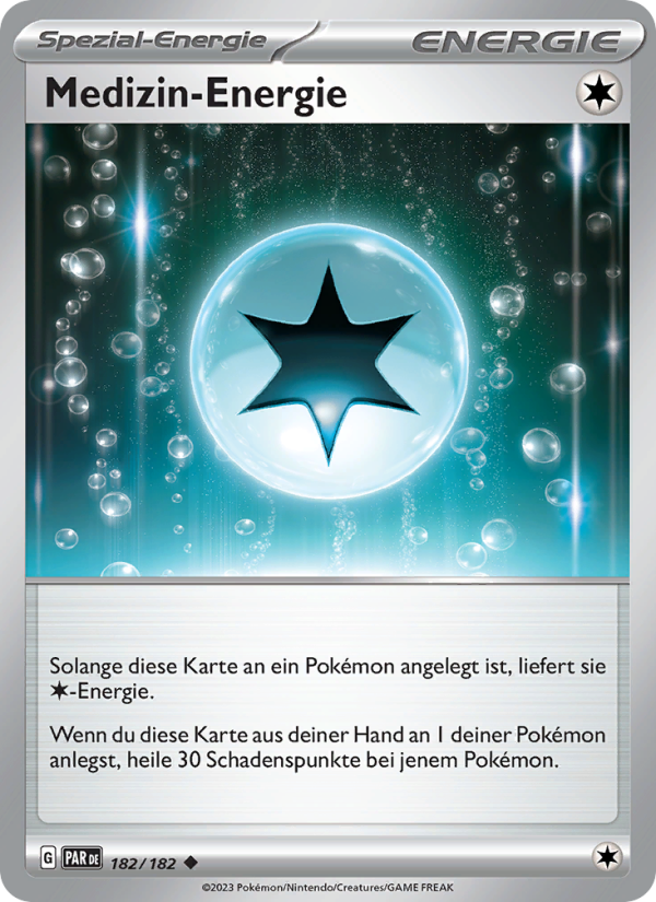 Medizin-Energie 182 — Paradoxrift (German Pokémon TCG card)