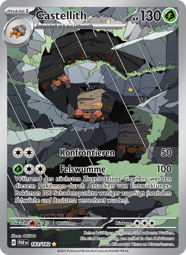 Castellith 183 — Paradoxrift (German Pokémon TCG card)