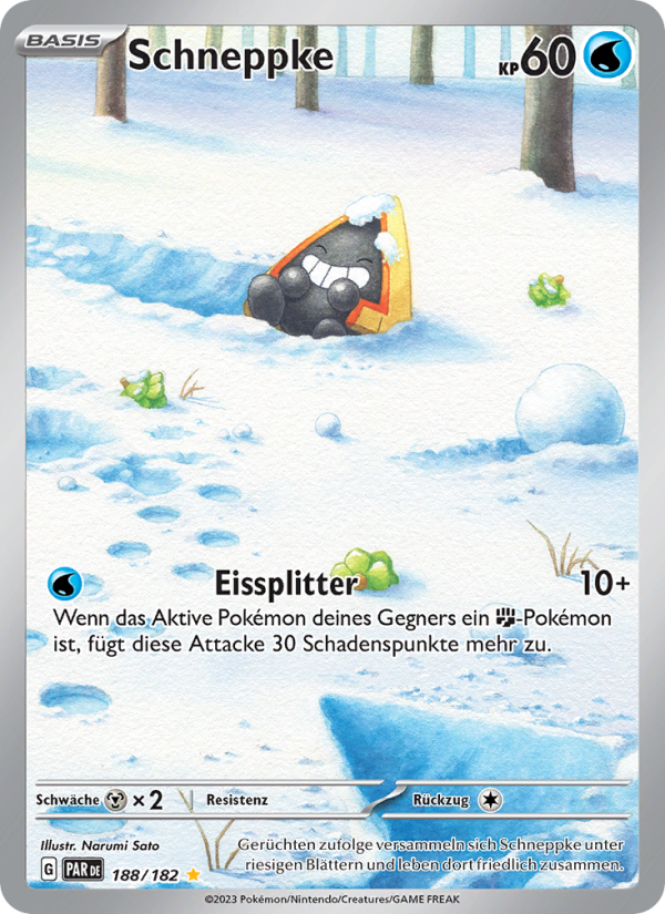 Schneppke 188 — Paradoxrift (German Pokémon TCG card)