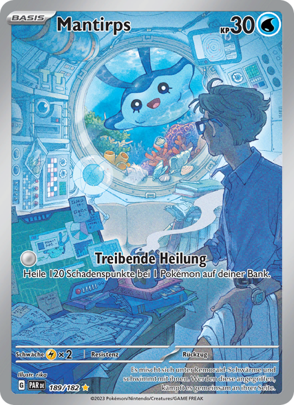 Mantirps 189 — Paradoxrift (German Pokémon TCG card)