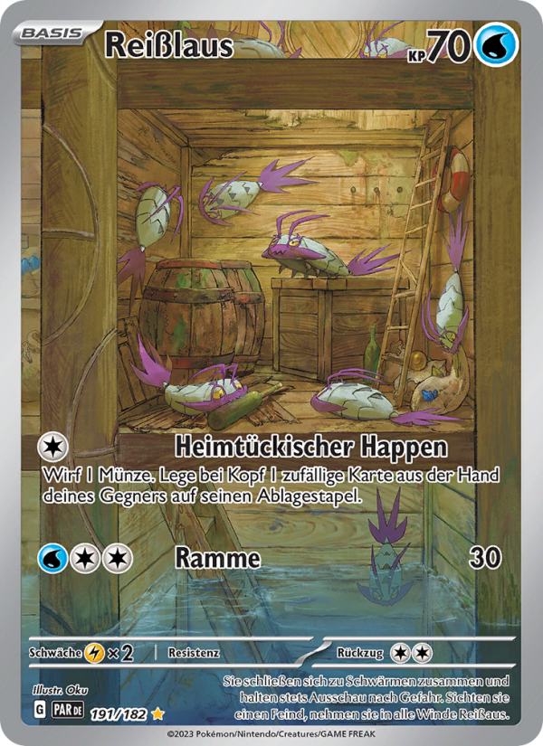 Reißlaus 191 — Paradoxrift (German Pokémon TCG card)