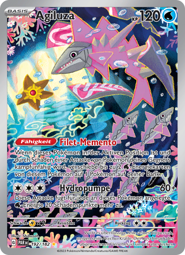 Agiluza 192 — Paradoxrift (German Pokémon TCG card)