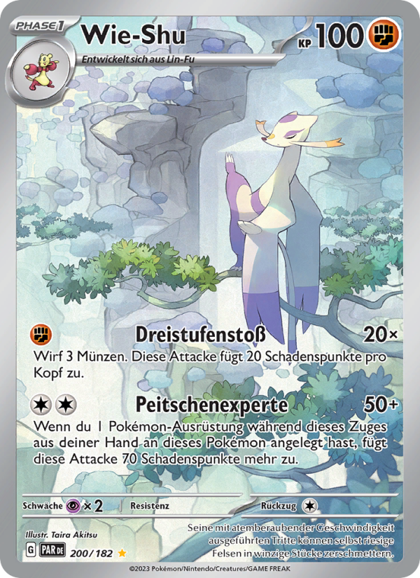 Wie-Shu 200 — Paradoxrift (German Pokémon TCG card)