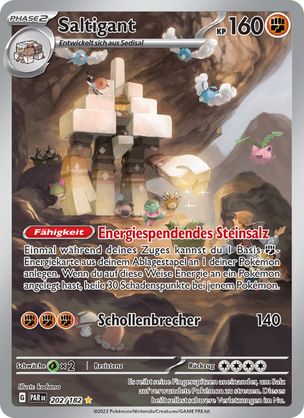 Saltigant 202 — Paradoxrift (German Pokémon TCG card)