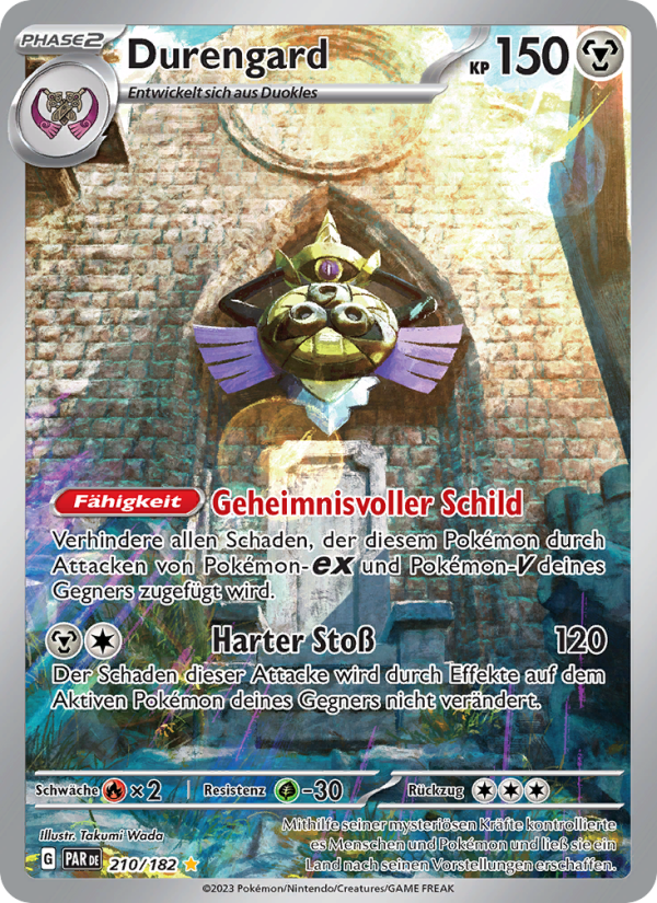 Durengard 210 — Paradoxrift (German Pokémon TCG card)