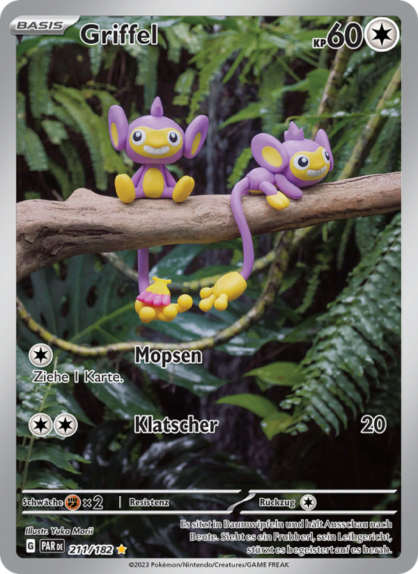 Griffel 211 — Paradoxrift (German Pokémon TCG card)