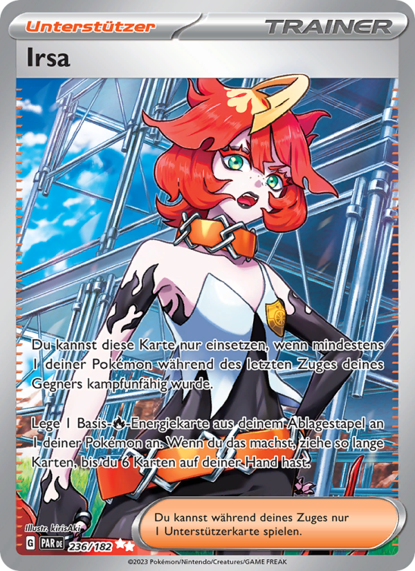 Irsa 236 — Paradoxrift (German Pokémon TCG card)