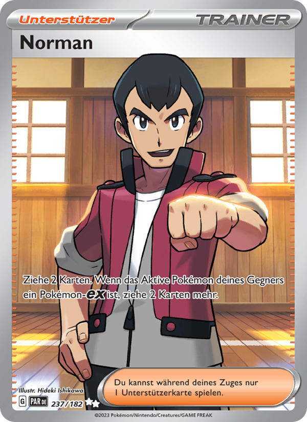 Norman 237 — Paradoxrift (German Pokémon TCG card)
