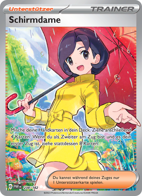Schirmdame 238 — Paradoxrift (German Pokémon TCG card)