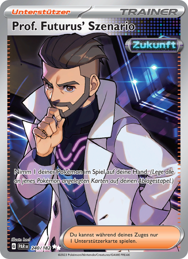 Prof. Futurus' Szenario 240 — Paradoxrift (German Pokémon TCG card)