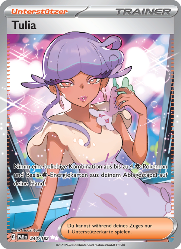 Tulia 244 — Paradoxrift (German Pokémon TCG card)