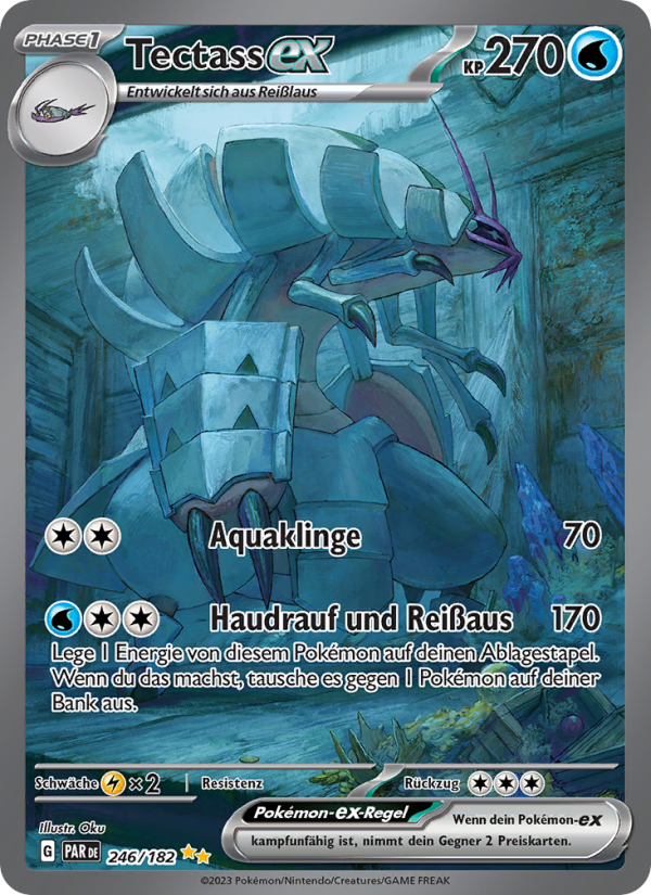 Tectass-ex 246 — Paradoxrift (German Pokémon TCG card)