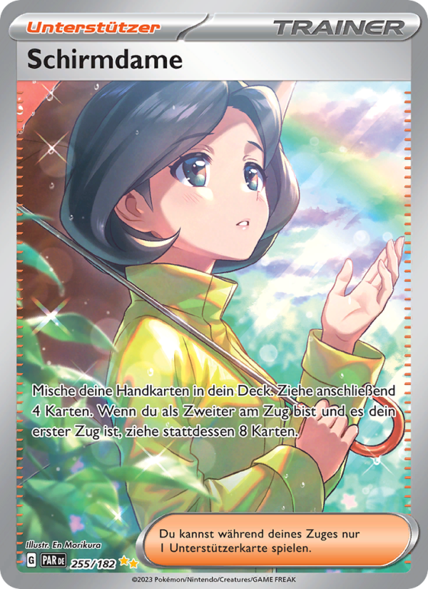Schirmdame 255 — Paradoxrift (German Pokémon TCG card)