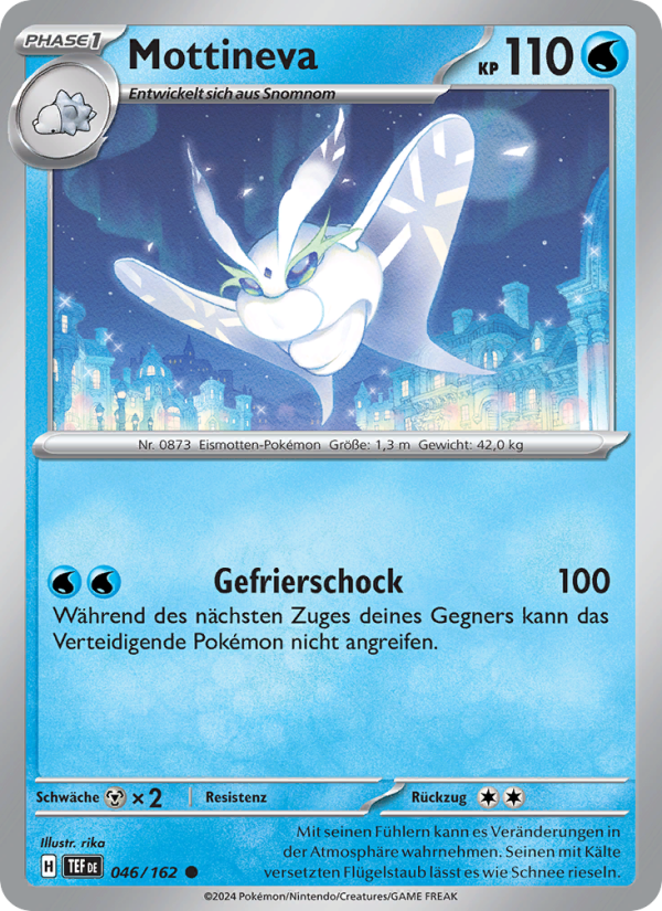 Mottineva 046 — Gewalten der Zeit (German Pokémon TCG card)