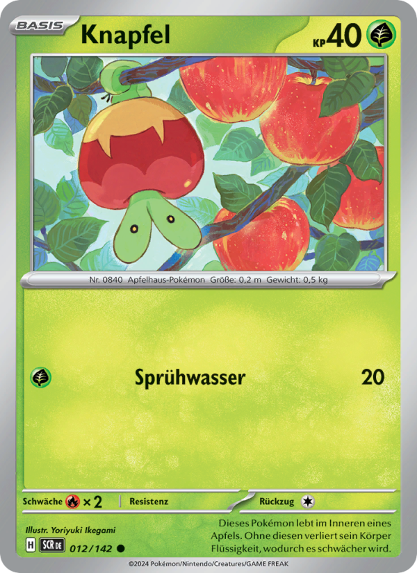 Knapfel 012 — Stellarkrone (German Pokémon TCG card)