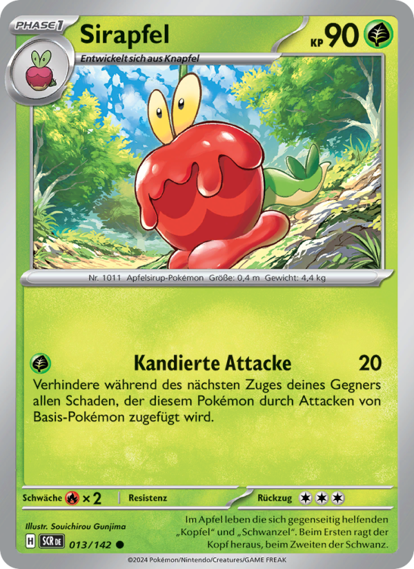 Sirapfel 013 — Stellarkrone (German Pokémon TCG card)
