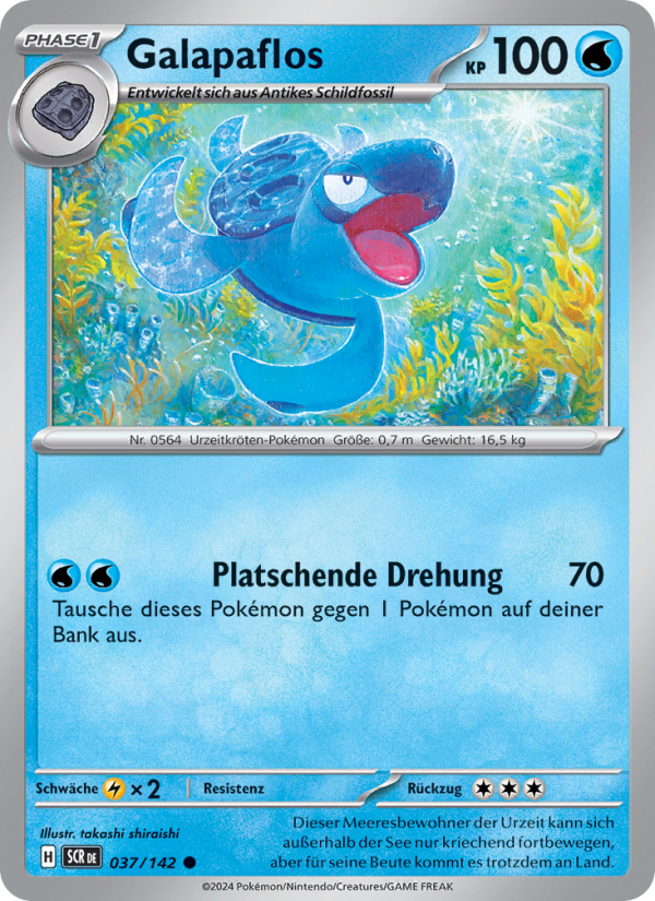 Galapaflos 037 — Stellarkrone (German Pokémon TCG card)