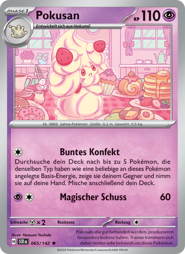 Pokusan 065 — Stellarkrone (German Pokémon TCG card)