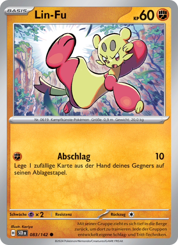 Lin-Fu 083 — Stellarkrone (German Pokémon TCG card)