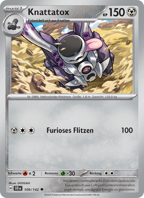 Knattatox 109 — Stellarkrone (German Pokémon TCG card)