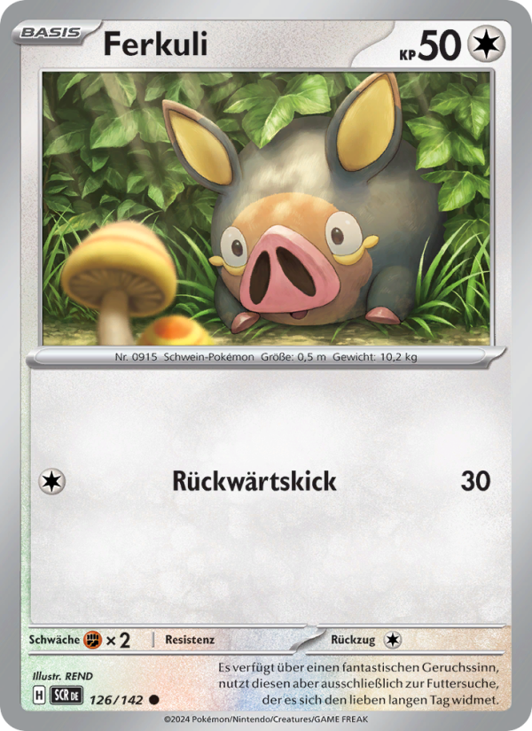Ferkuli 126 — Stellarkrone (German Pokémon TCG card)