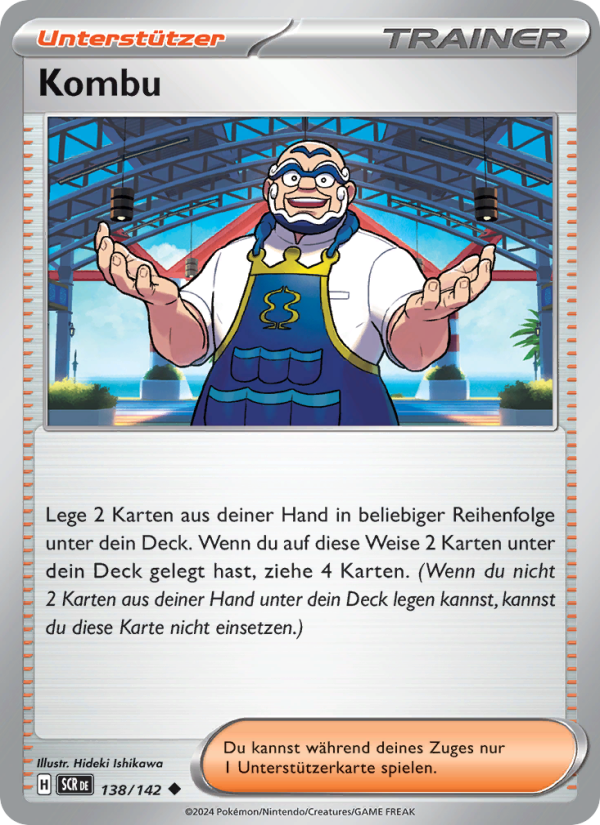Kombu 138 — Stellarkrone (German Pokémon TCG card)