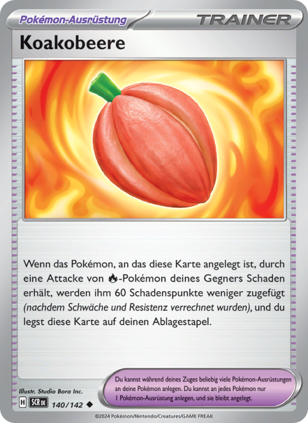 Koakobeere 140 — Stellarkrone (German Pokémon TCG card)