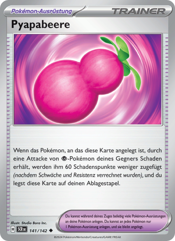 Pyapabeere 141 — Stellarkrone (German Pokémon TCG card)