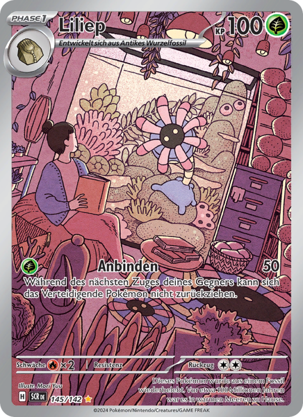 Liliep 145 — Stellarkrone (German Pokémon TCG card)