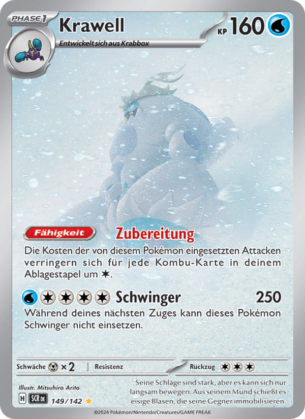 Krawell 149 — Stellarkrone (German Pokémon TCG card)