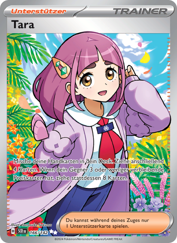 Tara 166 — Stellarkrone (German Pokémon TCG card)