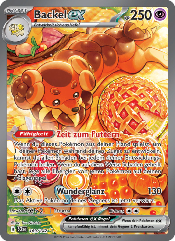 Backel-ex 169 — Stellarkrone (German Pokémon TCG card)