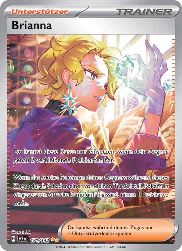 Brianna 171 — Stellarkrone (German Pokémon TCG card)