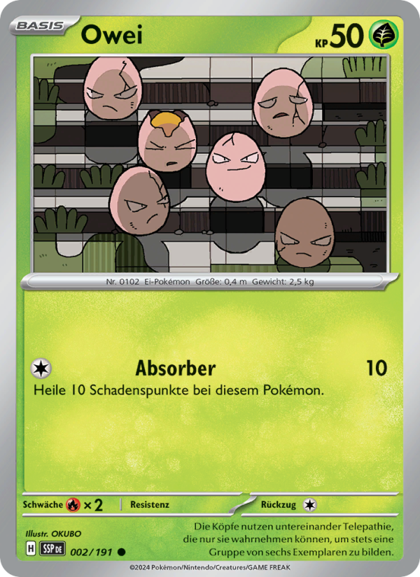 Owei 002 — Stürmische Funken (German Pokémon TCG card)