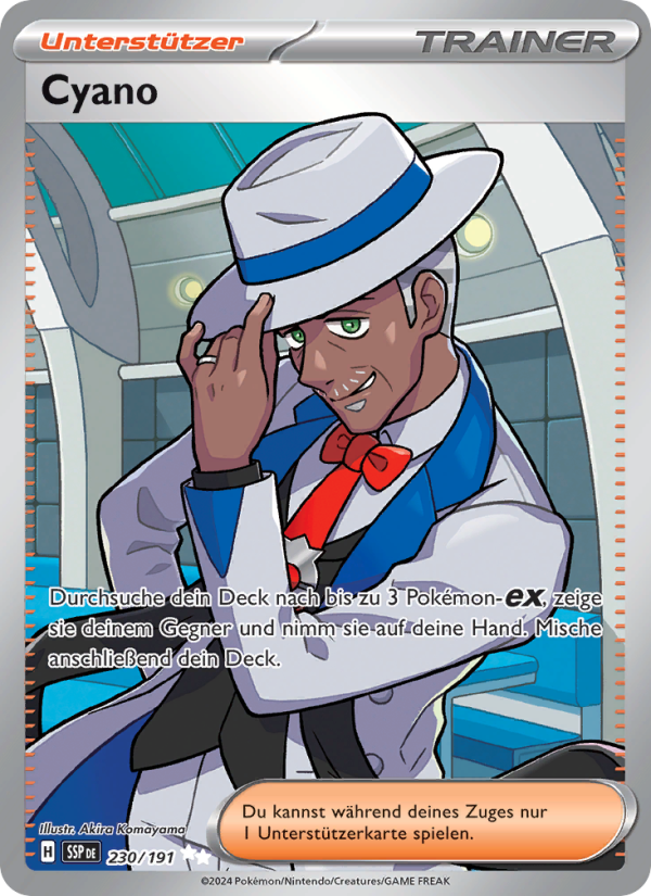 Cyano 230 — Stürmische Funken (German Pokémon TCG card)